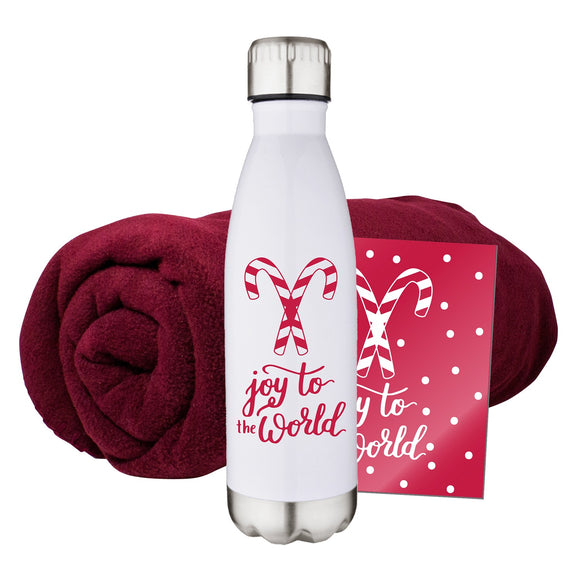 Blanket & Bottle Gift Set