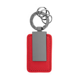 Leatherette Carabiner Clip Key Chain