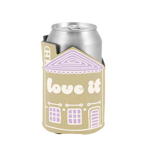 House-Shaped Can Cooler - Apartment Promotion