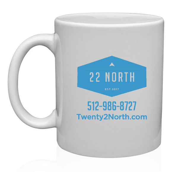 11oz C-Handle Ceramic Mugs - Apartment Promotion