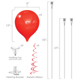 Classic 3-Balloon Tabletop Kit - Adhesive Mount