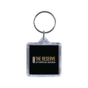 Full Color Square Acrylic Keychain